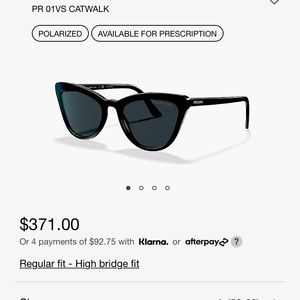 Prada Cat Eye Sunglasses